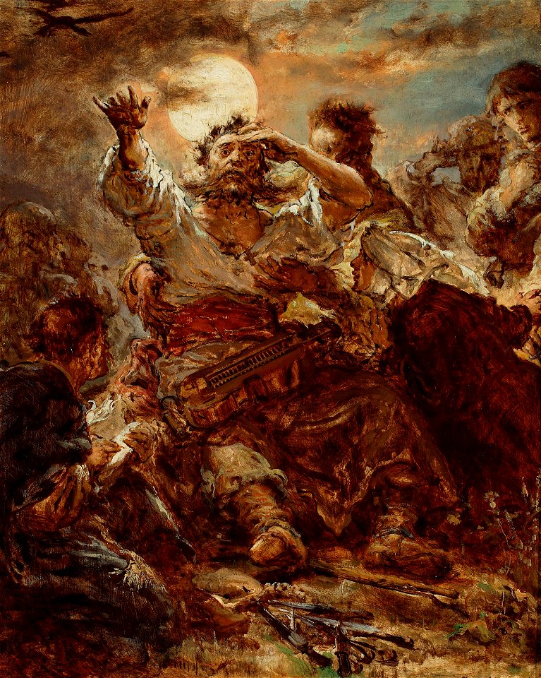 Jan Matejko - Sketch for the painting “Wernyhora” - 184599 MNW - National Museum in Warsaw