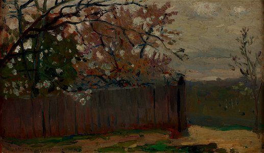 Jan Stanisławski - Early Spring at Ville d`Avray - MNK II-b-1097 - National Museum Kraków