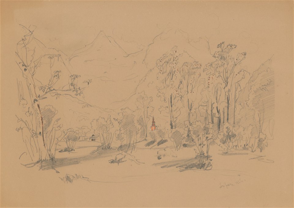 Jan Novopacký - Landscape - K 6442 - Slovak National Gallery