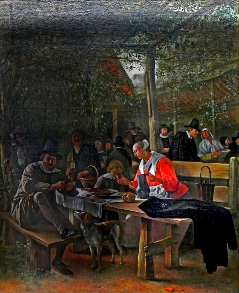 Jan Steen (1)Wirtshausgarten