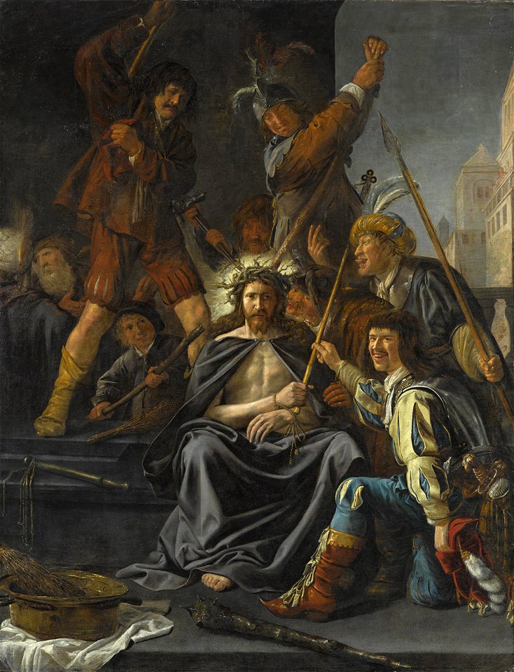 Jan Miense Molenaar - Christ Mocked and Crowned with Thorns - Assendelft
