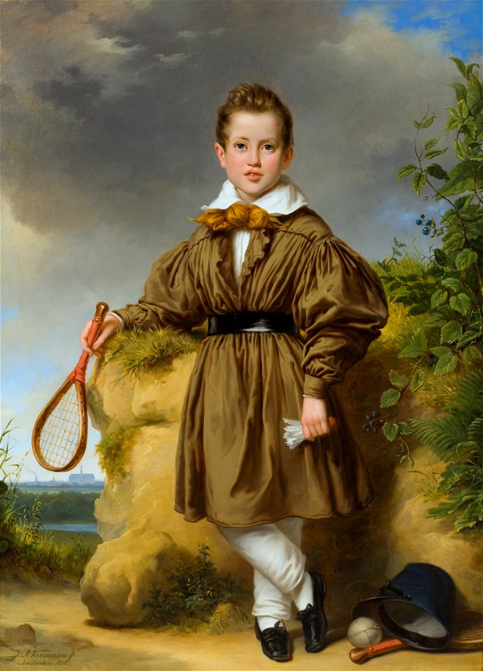 Jan Philip Francois van der Vinne, by Jan Adam Kruseman