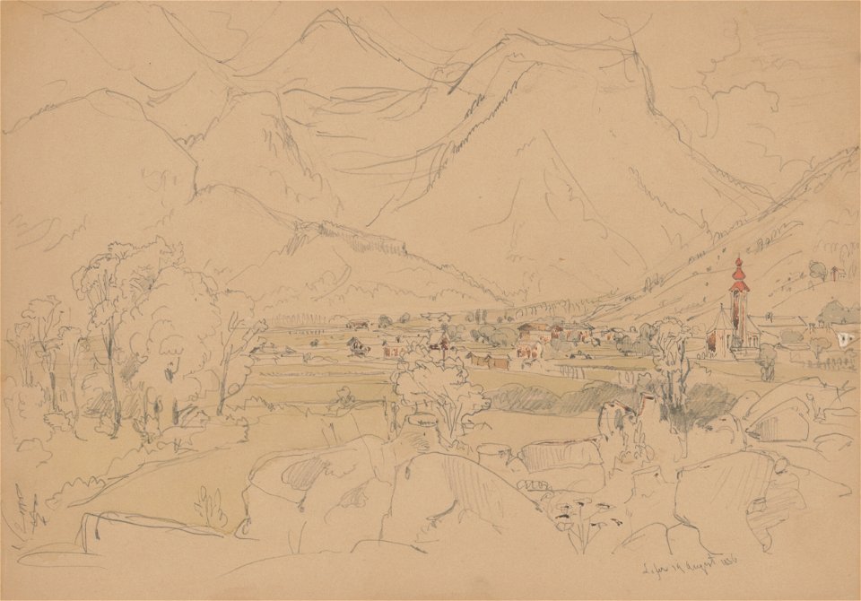 Jan Novopacký - Mountain Village - K 6443 - Slovak National Gallery