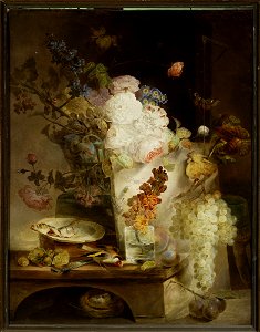 Jan Piotr Łuczyński - Still life with flowers - MP 5131 - National Museum in Warsaw