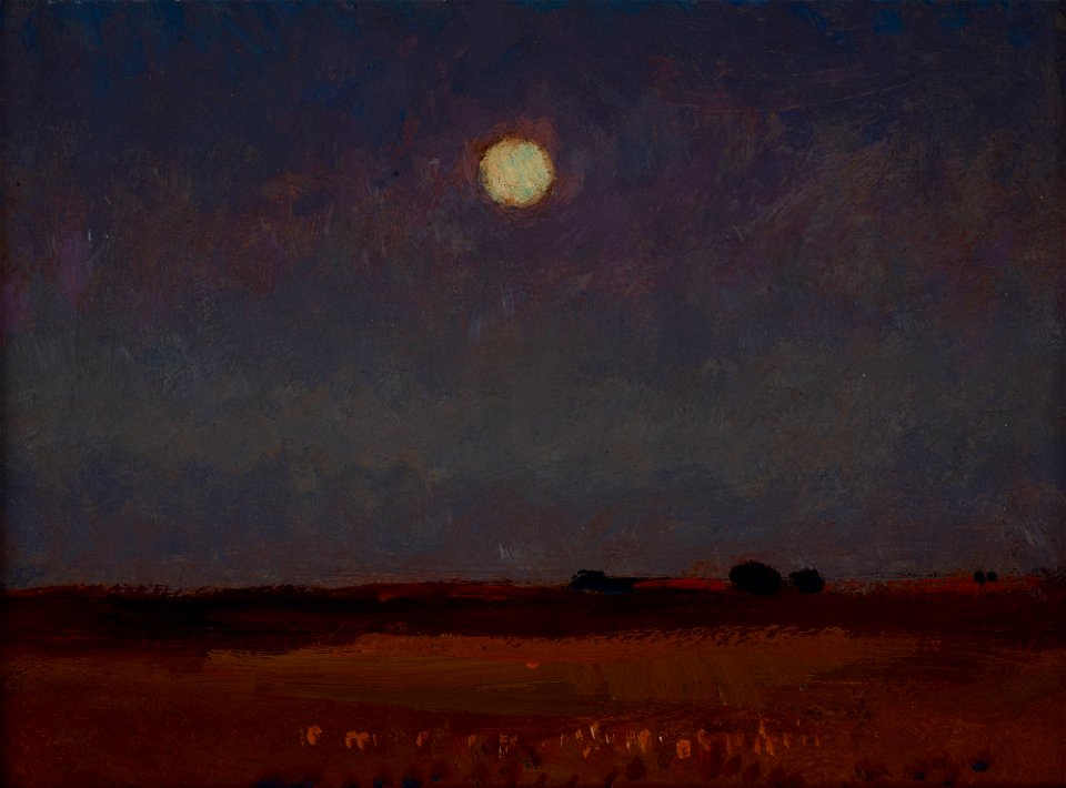Jan Stanisławski - Moonlit Night - MNK II-b-843 - National Museum Kraków