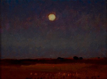 Jan Stanisławski - Moonlit Night - MNK II-b-843 - National Museum Kraków