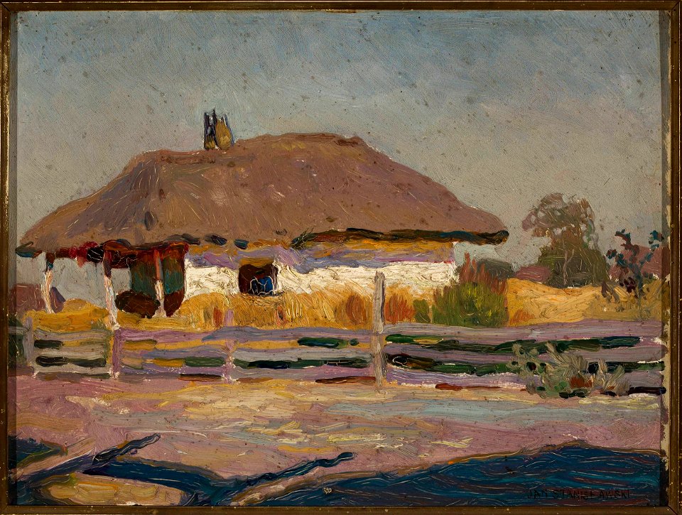 Jan Stanisławski - Peasant cottage - MP 1349 MNW - National Museum in Warsaw