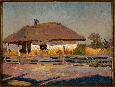 Jan Stanisławski - Peasant cottage - MP 1349 MNW - National Museum in Warsaw