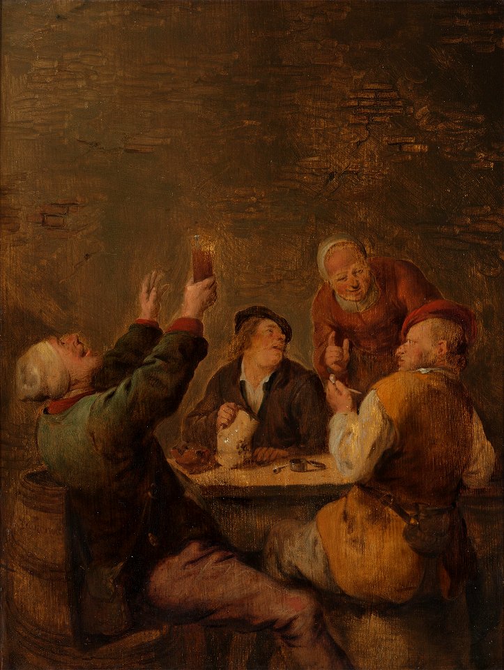 Jan Miense Molenaer - Vrolijk gezelschap - 1534 (OK) - Museum Boijmans Van Beuningen