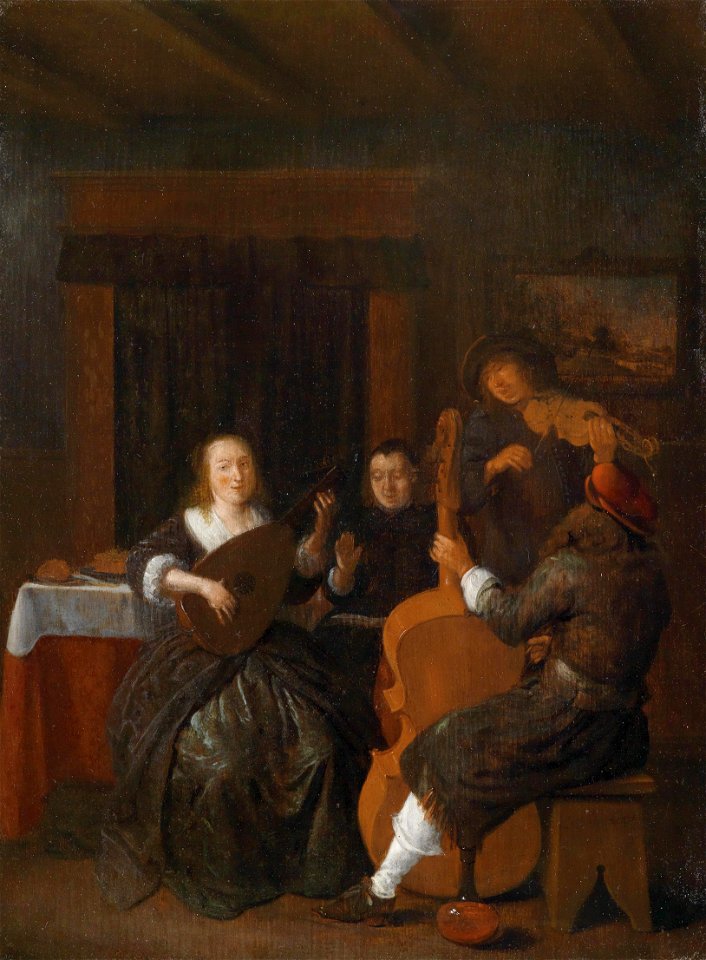 Jan Miense Molenaer Das Konzert