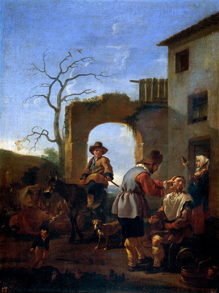 Jan Miel - The local barber
