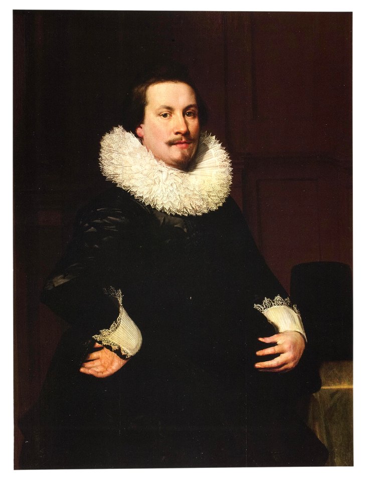 Jan Ravesteyn - Portrait of a Man in a White Ruff