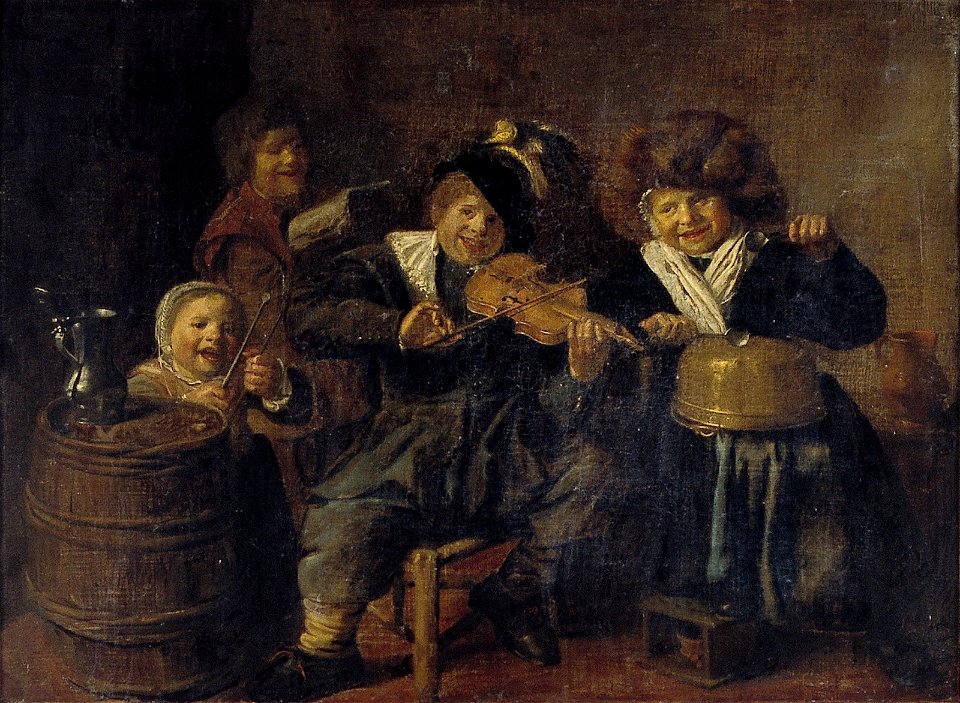 Jan Miense Molenaer - Music-making children