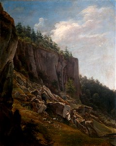 Jan Nepomucen Głowacki - View of the Ojców Valley - MNK II-a-106 - National Museum Kraków