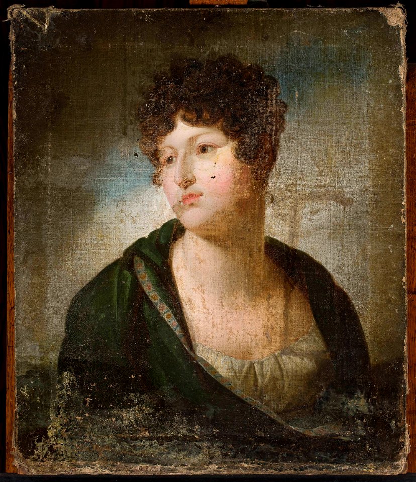 Jan Rustem - Portrait of Wiktoria née Potocka 1.v. Choiseul Gouffier 2.v. wife of general Bakhmatiev - MP 2878 MNW - National Museum in Warsaw