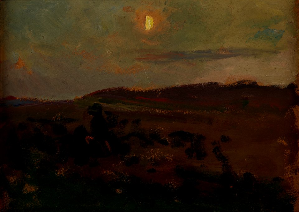 Jan Stanisławski - Moonrise - MNK II-b-3286 - National Museum Kraków