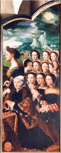 Jan Sanders van Hemessen - Last Judgement right side inside panel