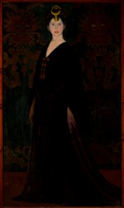 Jan Rembowski - Portrait of Alina Glass née Bondy - MP 3941 - National Museum in Warsaw
