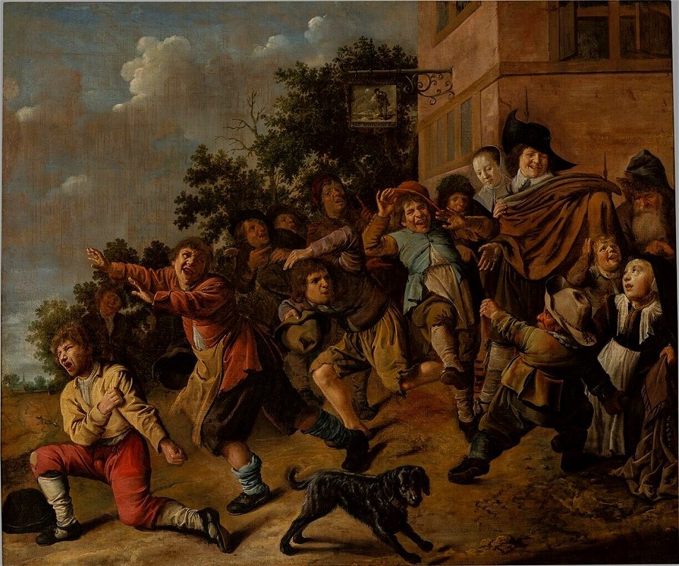 Jan Miense Molenaer - Scène met dwergen - BRL 2011-08 (OK) - Museum Boijmans Van Beuningen
