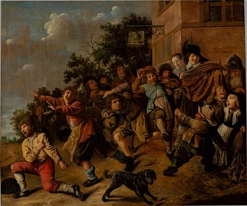 Jan Miense Molenaer - Scène met dwergen - BRL 2011-08 (OK) - Museum Boijmans Van Beuningen