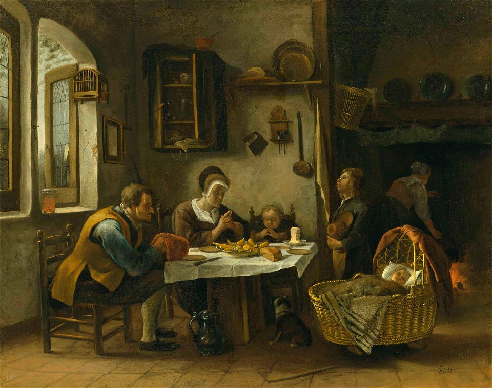 Jan Steen - Prayer before a Meal 2018 CKS 14772 0005 000
