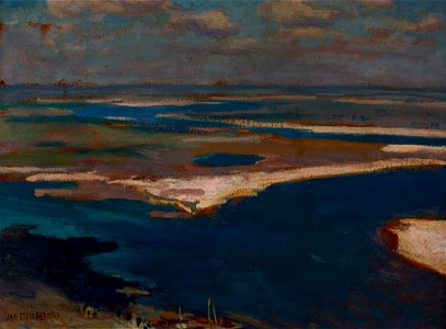 Jan Stanisławski - The Dnieper River in Blue - MNK II-b-808 - National Museum Kraków