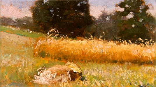 Jan Stanisławski - Rye field - MP 4930 MNW - National Museum in Warsaw