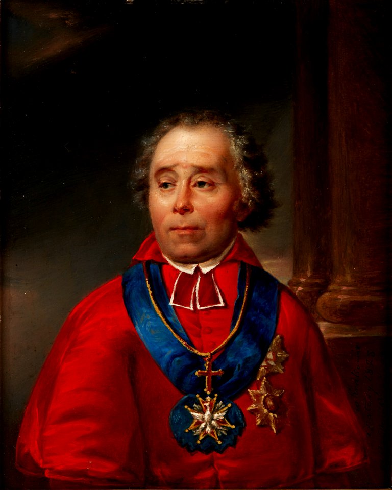 Jan Nepomucen Bizański - Portrait of Jan Paweł Woronicz - MNK II-a-412 - National Museum Kraków