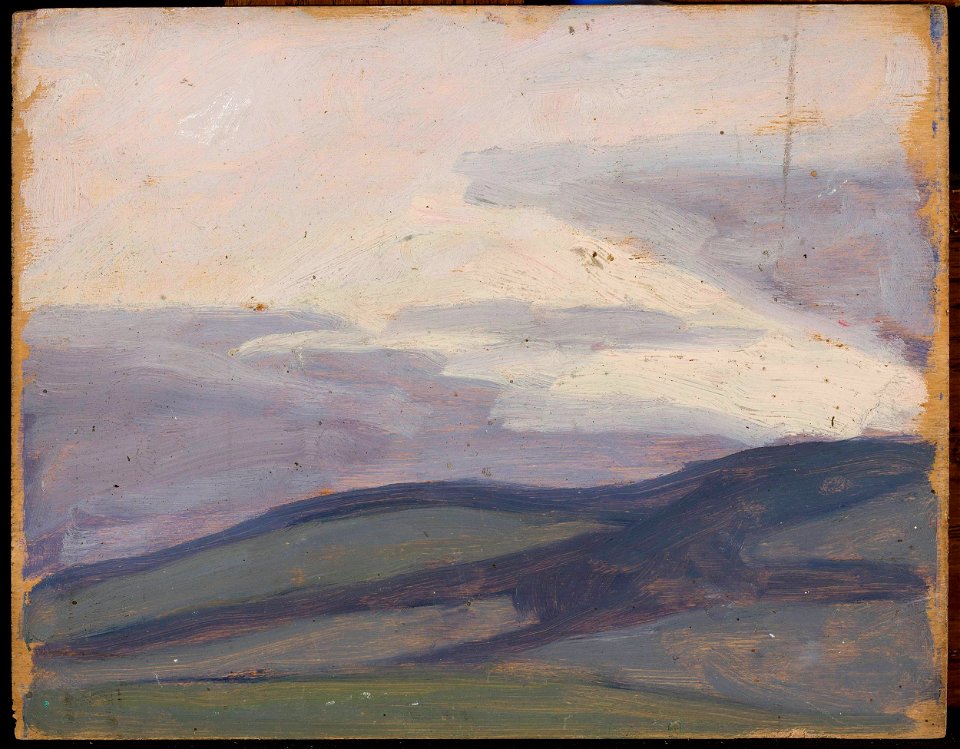 Jan Rembowski - Submontane landscape - MP 3492 MNW - National Museum in Warsaw