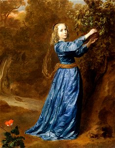 Jan Mijtens - Portrait of a girl picking grapes 67 mijtens 6631