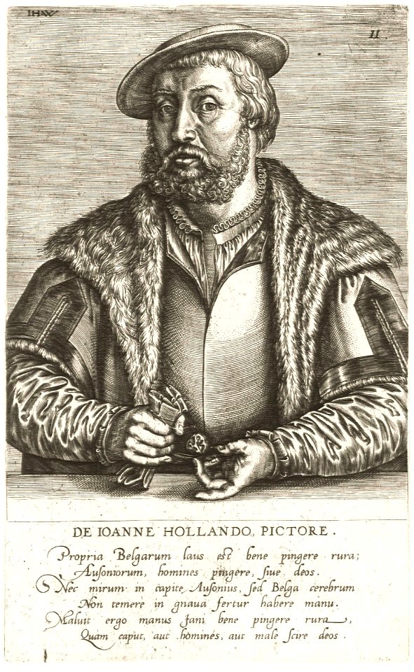 Jan van Amstel by Jan Wierix (attr.), 1572