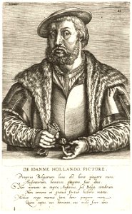 Jan van Amstel by Jan Wierix (attr.), 1572