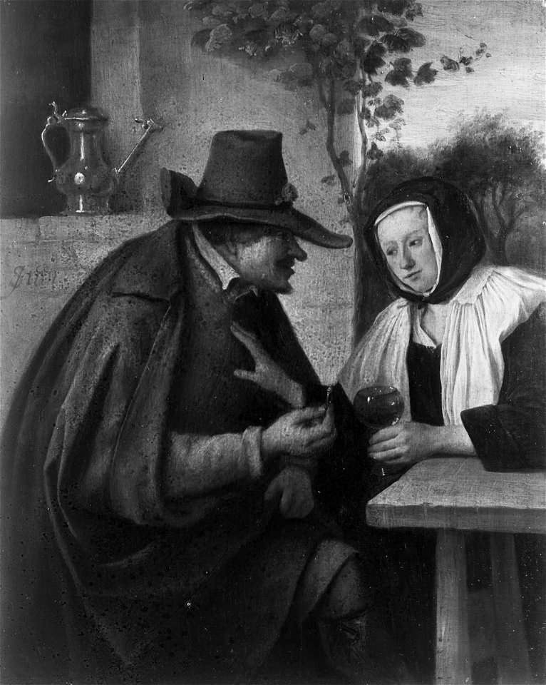 Jan Steen - Liebeswerbung fm98072