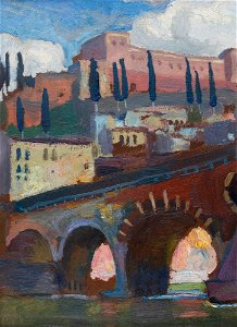 Jan Stanisławski - Fortress in Verona - MNK II-b-580 - National Museum Kraków