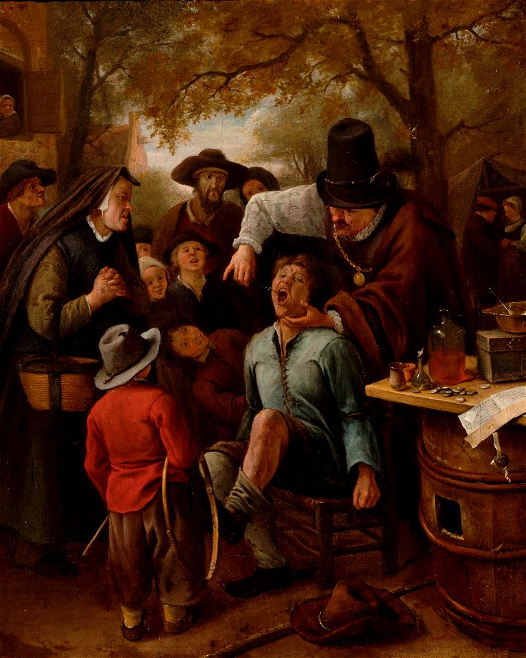 Jan Steen - The Tooth-Puller - 020