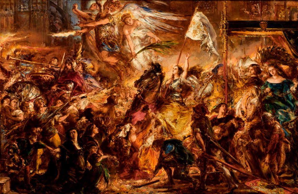 Jan Matejko - The Maid of Orleans - MNK II-a-383 - National Museum Kraków