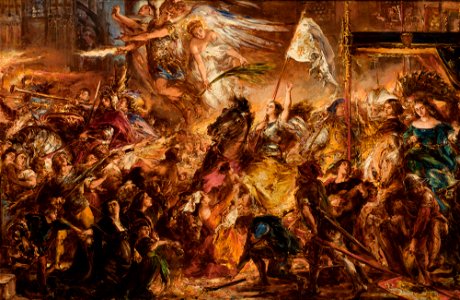Jan Matejko - The Maid of Orleans - MNK II-a-383 - National Museum Kraków