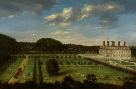 Jan Siberechts - A View of Bayhall, Pembury, Kent - Google Art Project