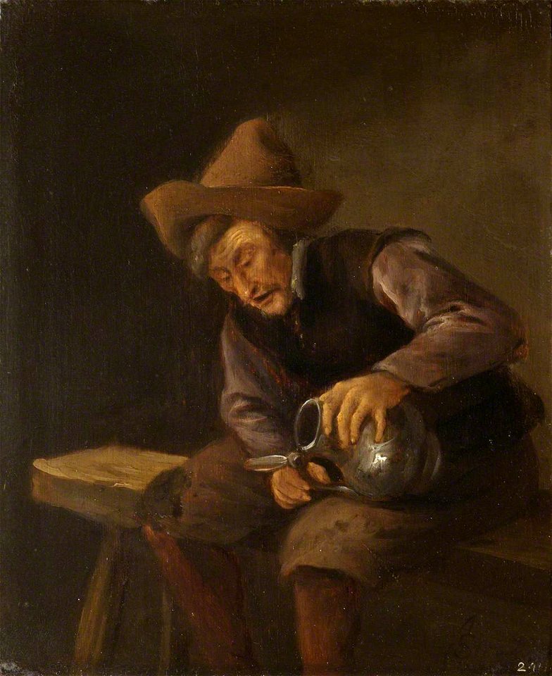 Jan Steen - A Kannekijker who sees himself (Sight) NTII UPH 446739