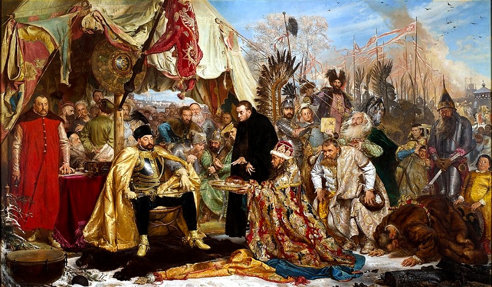 Jan Matejko-Batory pod Pskowem