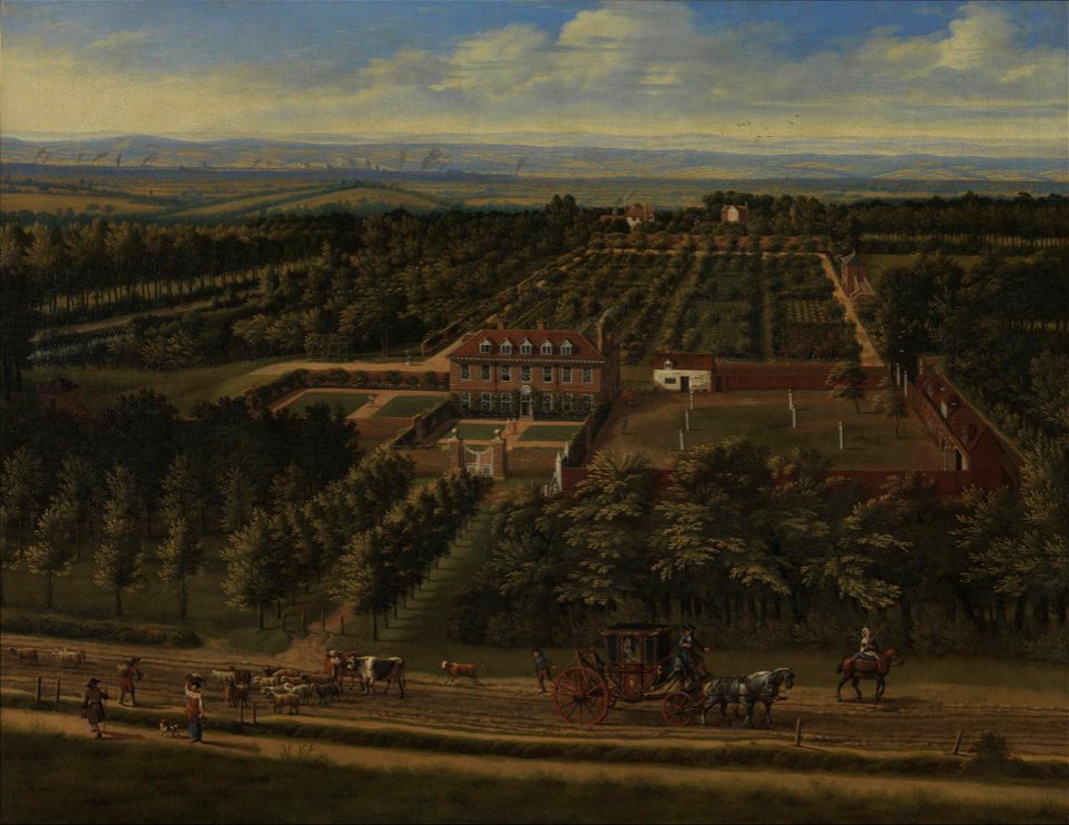 Jan Siberechts – View of a House and its Estate in Belsize, Middlesex