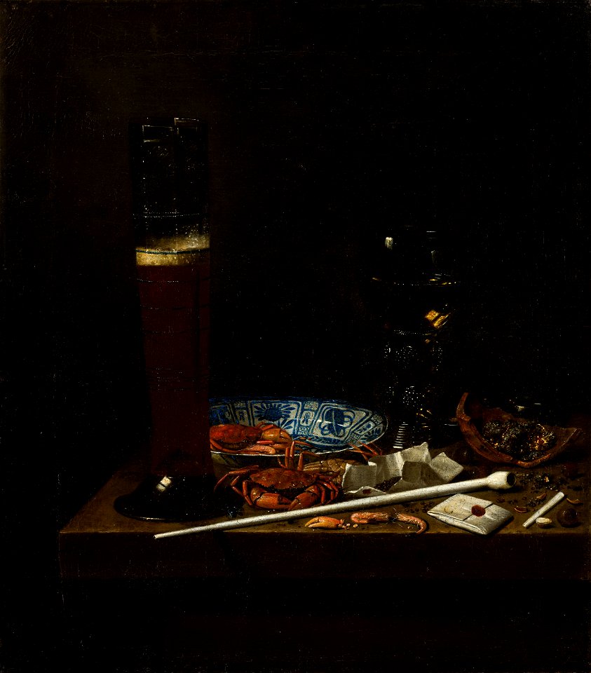 Jan van de Velde III - Still life with Passglas - 533 - Mauritshuis