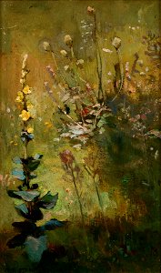 Jan Stanisławski - Mullein - MNK II-b-635 - National Museum Kraków