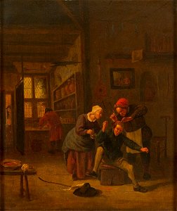 Jan Steen - Het snijden van de kei - 0347 - Rijksmuseum Twenthe