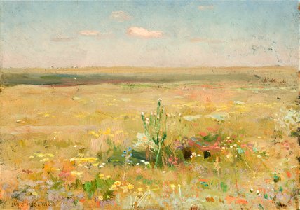 Jan Stanisławski - Steppe - MNK II-b-645 - National Museum Kraków