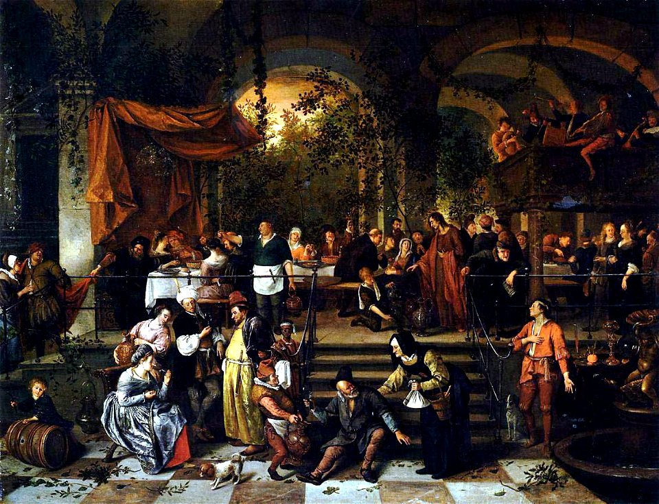 Jan Steen Hochzeit zu Kana