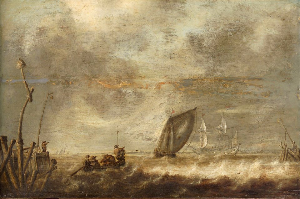 Jan Porcellis - Seestück - GG 466 - Kunsthistorisches Museum