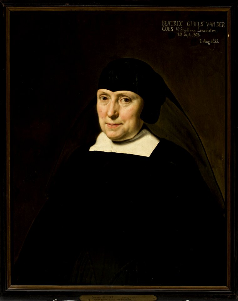 Jan van Bijlert - Portrait of Beatrix Gibels van Linschoten - M.Ob.534 MNW - National Museum in Warsaw