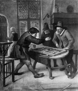 Jan Steen - The Backgammon Players fm1048720