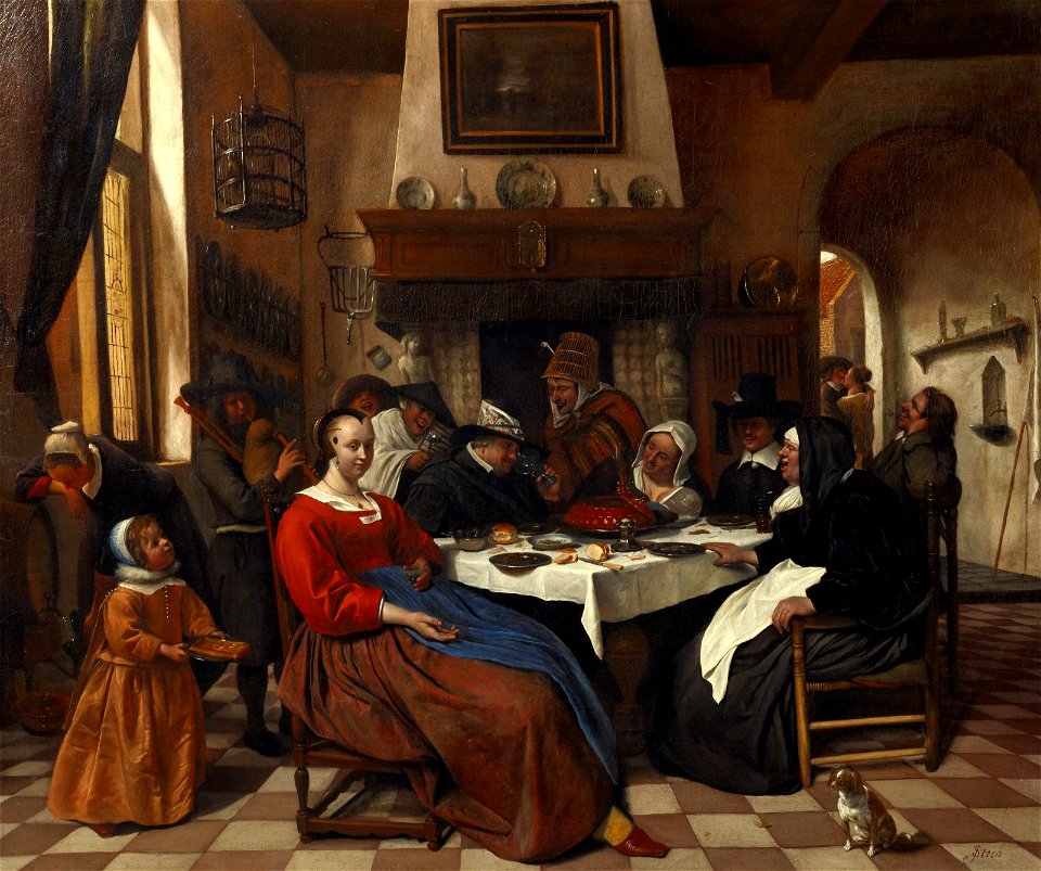 Jan Steen - Fête des rois